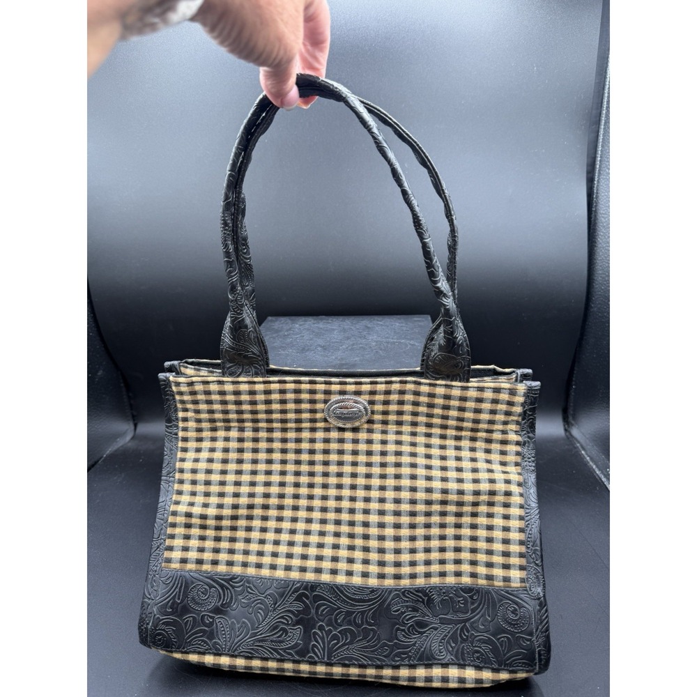 Longaberger Khaki Check Purse & Coin Holder/Wallet Set – Classic Woven Style ✨